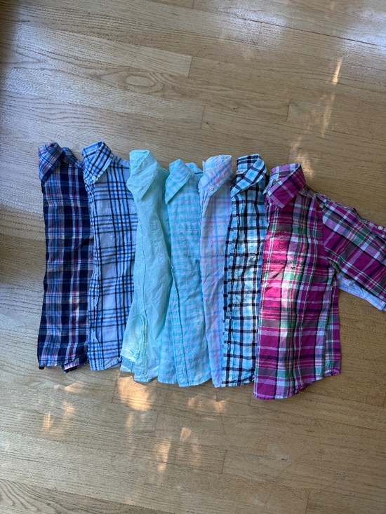 Janie and Jack Other - Janie and Jack Boys Shirt Bundle Size 6 – Lot of 7 Button Down Collared Shirts E